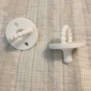 Ryan and Rose White Pacifier